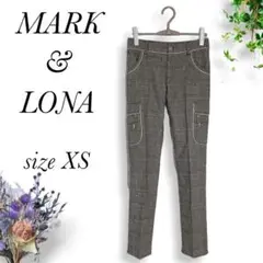 MARK u0026 LONA/マークアンドロナ グレンチェック パンツ(XS )グレー