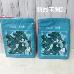 非売品　Coca-Cola Genshin Impact　原神巾着ポーチ 2個