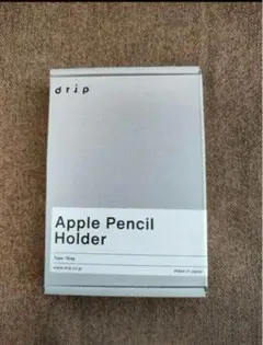 【新品未開封】drip Apple PencilHolder グレー