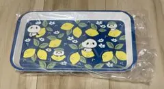 【新品未使用】お買いものパンダ　広島限定　ミニトレー　レモン柄