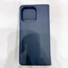 美品✨iPhone13pro ケース　手帳型　ネイビー