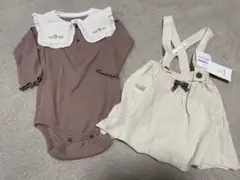 branshes ロンパース、サロペットSET
