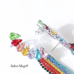 新品未使用品♡イヤリング美品カラフルゴールドヴィンテージ海外インポート韓国ピアス