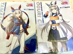 ウマ娘　シングレ　笠松けいば オグリキャップ　タマモクロス　クリアファイル