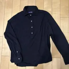 フィーブ　長袖ボロ　BLACK
