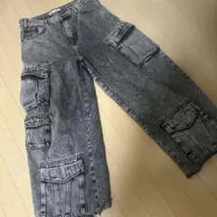 ZARA ブラック　ワイド　EUR40