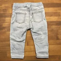 H&M ライトブルーデニム風パンツ 6-9M