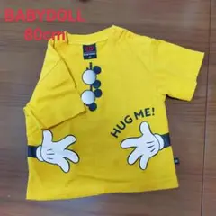 BABYDOLL ミッキー Tシャツ 80cm