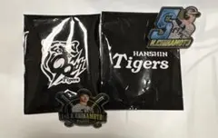 阪神タイガース 近本光司選手 ピンバッジ2個セット　ファンクラブ限定　非売品