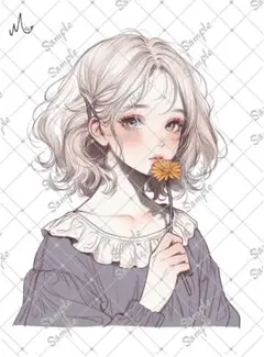 ℳ.オリジナル 人物ステッカー 7月新作 3-160