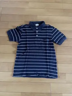 Paul Smith ポールスミス　ネイビー ストライプ ポロシャツ M