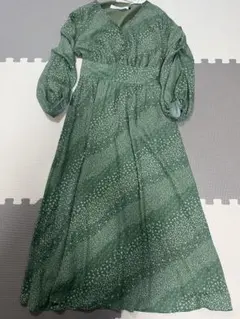 ラグナムーン　花柄ロングワンピース　新品