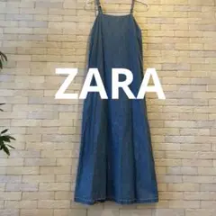 デニム キャミワンピース ZARA調整可能