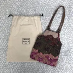 JAMIN PUECH ビーズ刺繍ミニバック