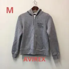 アヴィレックス AVIREX スウェットパーカー M フルジップ レディース