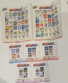 ポケモンスタンプ　金銀　トップ製菓　7枚セット⑤