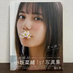 写真集：小坂菜緒「君は誰？/1st写真集」初版・帯付/日向坂46