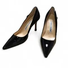MANOLO BLAHNIK マノロブラニク パンプス ブラック 黒 35.5