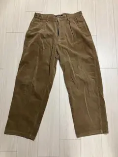 90sラルフローレン　初期タグツータックコーデュロイパンツ　ポロチノ