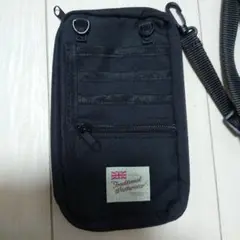 Traditional Weatherwear スマホショルダーバッグ ブラック