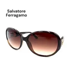 Ferragamo フェラガモ サングラス ガンチーニ ブラウングラデ