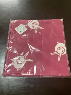 【新品】うさぎ手ぬぐい 綿100% 日本製ハンカチ