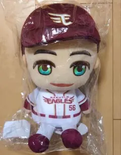 楽天イーグルス ＃56 鈴木翔天 おすわりぬいぐるみ