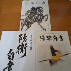 防衛白書 日本の防衛 令和３年　令和５年　令和６年