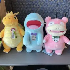 福井ポケモンローカルActs物産展先行販売ヌオーカイリューヤドンぬいぐるみセット