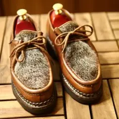 廃盤稀少 Paraboots ミカエルフォック Size4 23.5cm 革靴