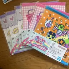 たまごっち 一番くじ E賞あのころのハンドタオル　3種　6枚