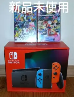 ニンテンドースイッチ 本体 大乱闘スマッシュブラザーズ マリオカート8