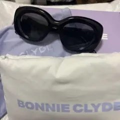 美品 BONNIE CLYDE サングラス y2k ゴールド フレーム メタル