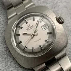 稼働 OMEGA オメガ GENEVE ジュネーブ 純正ブレス 自動巻