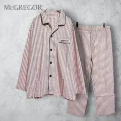 【MCGREGOR マックレガー】　パジャマ　ルームウェア　綿　ストライプ