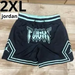 ジョーダン　jordan ショートパンツ　黒　バスパン　ハーフパンツ 2XL