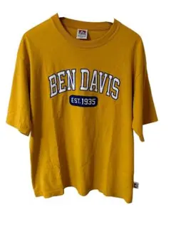 BEN DAVIS Tシャツ Lサイズ イエロー オーバーサイズ