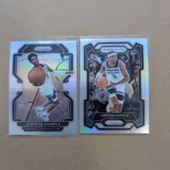 JADEN McDANIELS PRIZM SILVER 2枚セット