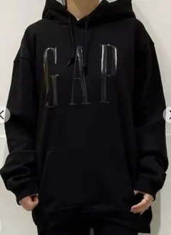 GAP プルオーバーパーカー ブラック L