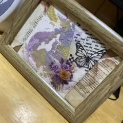 コラージュ　ハンドメイド　インテリア