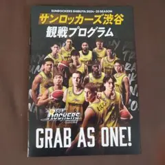 サンロッカーズ渋谷 2024-25 観戦プログラム