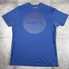 Hurley ロゴ Tシャツ 青