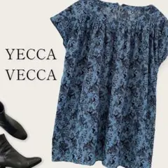 イェッカヴェッカ YECCA VECCA ノースリ ブラウス 柄 【F】重ね着に