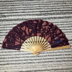 【未使用品】ヴィヴィアンウエストウッド DIAGONAL ORB 扇子 レッド