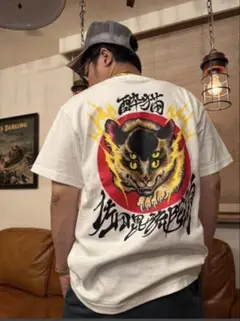 佐田ビルダーズTシャツ XL 白 酔猫　未開封
