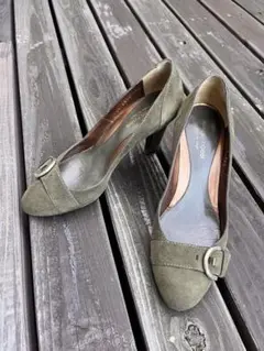 セルジオロッシ スエードパンプス
