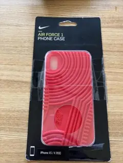 未開封★NIKE AIR FORCE1 iPhoneX XS ケース　レッド