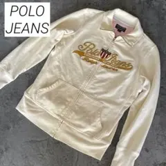 POLO JEANS ポロジーンズ ジップスウェット ビッグロゴ スイングトップ