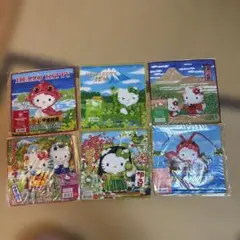 ハローキティ　伊豆限定ミニタオル6枚セット