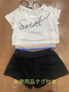 Swivel セパレート水着セット (ホワイト/ブルー/ブラック)